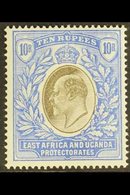 1903 10r Grey And Ultramarine, Wmk Crown CC, Ed VII, SG 14, Very Fine Mint. Lovely Bright Colours. For More Images, Plea - Vide