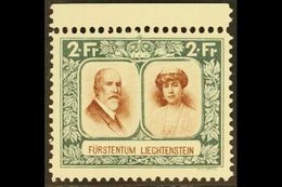 1930 2f Red-brown & Deep Bluish Green Prince And Princess Perf 11½ (Michel 107 B, SG 109B), Superb Never Hinged Mint Upp - Andere & Zonder Classificatie