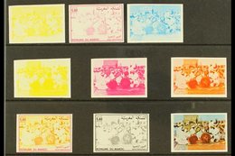 1983 MARRAKECH FESTIVAL PROGRESSIVE PROOFS A Lovely Selection Of Never Hinged Mint, Imperf, Progressive Colour Separatio - Otros & Sin Clasificación