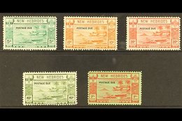 ENGLISH 1938 Postage Due Set, SG D6/10, Fine Mint. (5 Stamps) For More Images, Please Visit Http://www.sandafayre.com/it - Altri & Non Classificati