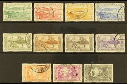 INSCRIBED IN FRENCH 1957 Local Scenes, Complete Set, SG F96/106, Very Fine Used. (11 Stamps) For More Images, Please Vis - Andere & Zonder Classificatie