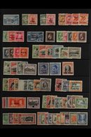 1902-74 FINE MINT COLLECTION Incl. 1902 Double Lined Watermark Perf. 14 ½d And 1d, 1903 Set To Two 1s Shades, 1911 Set,  - Niue