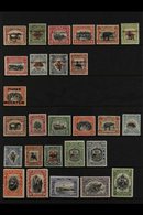 1922-1931 FINE MINT COLLECTION On Stock Pages, All Different, Includes 1922 "Exhibition" Opts Basic Set To 16c, 1925-28  - Borneo Septentrional (...-1963)