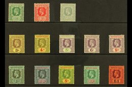 1912 KGV Definitive Set, SG 40/52, Fine Mint (13 Stamps) For More Images, Please Visit Http://www.sandafayre.com/itemdet - Nigeria (...-1960)