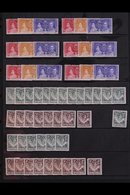 1937-53 MINT ACCUMULATION Presented On Stock Pages & Inc Coronation Sets, Definitives Values To 1s, Victory Sets Inc Per - Noord-Rhodesië (...-1963)