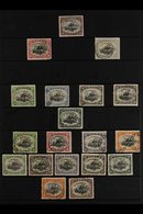 OFFICIALS An Attractive Collection Of Fine Used "OS" Perfins Including 1908 2s 6d Black And Brown (SG O1), 1908 Wmk Side - Papúa Nueva Guinea
