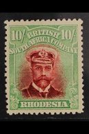 1913 - 19 10s Crimson And Yellow Green, Head Die II, Perf 14, Admiral, SG 241, Very Fine Mint. For More Images, Please V - Sonstige & Ohne Zuordnung