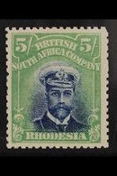 1913 5s Blue And Yellow Green, Admiral, Head Die II, Perf 14, SG 238, Very Fine Mint. For More Images, Please Visit Http - Other & Unclassified