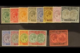 1920-22 Complete Set, SG 24/36, Very Fine Mint. (13) For More Images, Please Visit Http://www.sandafayre.com/itemdetails - St.Kitts Und Nevis ( 1983-...)