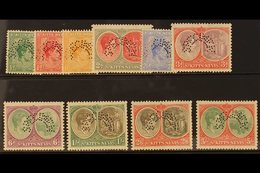 1938-50 KGVI Set, Perf. "SPECIMEN", SG 68/77s, Fine Mint. (10) For More Images, Please Visit Http://www.sandafayre.com/i - St.Kitts And Nevis ( 1983-...)