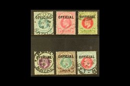 NATAL OFFICIALS - 1904 Set Complete, SG O1/6, Fine To Very Fine Used. (6 Stamps) For More Images, Please Visit Http://ww - Zonder Classificatie