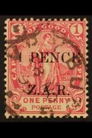 VRYBURG 1899 1 PENCE Rose, SG 2, Very Fine Used. For More Images, Please Visit Http://www.sandafayre.com/itemdetails.asp - Unclassified