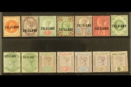 ZULULAND 1888-96 MINT GROUP Incl. 1888-93 Most Values To 1s, ½d Dull Green With And Without Stop, 1894-6 All Values To 6 - Zonder Classificatie