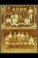 POSTCARDS Two Sepia, Real Photographs, Each Of A Military Hockey Team, Inscribed On Reverse "N.M.R. Versa D.G.A." Which  - Zonder Classificatie