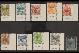 INTERNATIONAL BUREAU OF EDUCATION 1944 Overprints Complete Set (Michel 1/21, SG LE1/21), Superb Never Hinged Mint, Very  - Andere & Zonder Classificatie