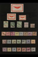 RAILWAY STAMPS 1910-66 Collection With Four 1910-18 Cantonal Revenues, A Used Range Of Railway Official Stamps Incl 1920 - Otros & Sin Clasificación