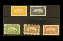 1921 Navy League Label Set, SG A66/70, 2pa With Short Perf, Rest Very Fine Mint (5 Stamps) For More Images, Please Visit - Other & Unclassified