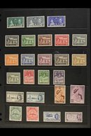 1937-1950 COMPLETE VERY FINE MINT COLLECTION On Stock Pages, All Different, Includes 1938-45 Pictorials Set, 1948 Weddin - Turks And Caicos