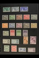 1937-1950 COMPLETE VERY FINE MINT COLLECTION On Stock Pages, All Different, Includes 1938-45 Pictorials Set, 1948 Weddin - Turks & Caicos