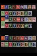 1952-1970 INTERESTING COLLECTION/ACCUMULATION On Leaves & Stock Pages, Fine Mint (some Never Hinged) And Used Stamps, In - Altri & Non Classificati