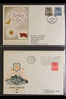 JERSEY 1968-2006 FIRST DAY COVERS COLLECTION Housed In Five Cover Albums, Definitives Incl. High Values, Commemoratives  - Other & Unclassified
