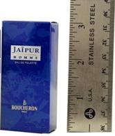 Miniature Eau De Parfum Homme - Jaïpur -  Spray 5 Ml -  Boucheron - Miniaturen Herrendüfte (mit Verpackung)