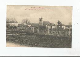 AUREILHAN PRES TARBES 1221 LES HAUTES PYRENEES VUE GENERALE PANORAMIQUE AVEC EGLISE - Aureilhan Semeac