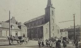 Pâturages Place De L'Eglise Avec Attelages (Papier Collant Coin Inf Gauche Voir Photo) - Colfontaine