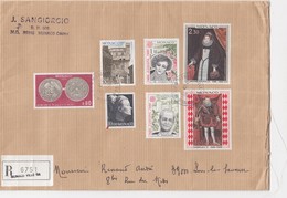 MONACO - LETTRE RECOMMANDEE MONACO VILLE 10.5.1984 POUR LONS-LE-SAUNIER JURA /1 - Lettres & Documents