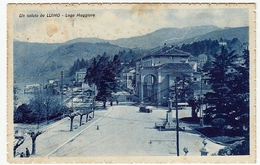 UN SALUTO DA LUINO - LAGO MAGGIORE - VARESE - 1937 - Vedi Retro - Formato Piccolo - Luino