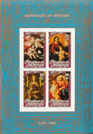 1983 Burundi Noel Christmas  Souvenir Sheet Complete MNH - Nuovi