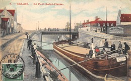 62-CALAIS- LE PONT SAINT-PIERRE- ( VOIR PENICHE ) - Calais