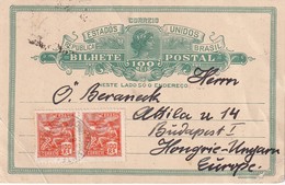 BRESIL 1928     ENTIER POSTAL/GANZSACHE/POSTAL STATIONERY   CARTE DE CAMPO DO TENENTE - Postwaardestukken