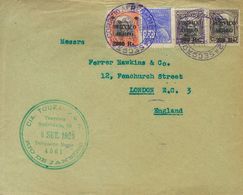 Air Mail Crash Covers. COVER. 1929. Accidented Air Mail From RIO DE JANEIRO To LONDRES (GRAN BRITAIN). Plane Of The Aero - Aerei