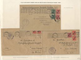 Germany. COVER. (1922ca). Spectacular Collection Mounted On Sheets Of Exhibition GERMANY THE GREAT INFLATION OF 1923, Wi - Prephilately