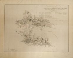 French Army, Bibliography. 1830. SKETCH OF PARTS OF THE GROUND ABOUT SOURCES AND VILLA FORMOSA OCCUPIED BY THE ALLIED AR - Otros & Sin Clasificación