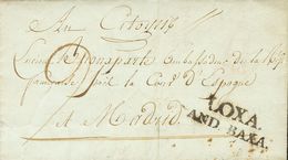France. COVER. 1801. (11th Of June). GUADIX (GRANADA) To MADRID (addressed To Lucien Bonaparte, Brother Of Napoleón And  - Andere & Zonder Classificatie