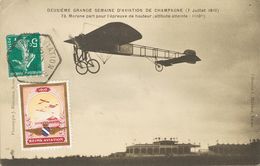 France, Airmail. COVERYv . 1911. Set Of Five Illustrated Pioneers Of Aviation Postcards, Two With PARIS-MADRID IN AEROPL - Otros & Sin Clasificación