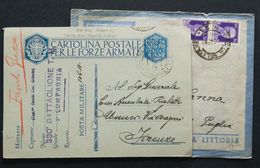 Italy. COVER. (1935ca). Interesting Set Of Thirty-two Letters And Cards With Origin In Different Points Of The Italian A - Unclassified