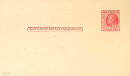 United States, Postal Stationery. (*)Yv . 1958. 2 Red Cts On Postal Stationery Card. On The Back Print MICKEY MOUSE TV C - Otros & Sin Clasificación