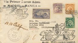 Philippines. COVERYv 204, 206, 207, Urgente 3. 1926. 2 Green Ctvos, 6 Violet Ctvos And 8 Ctvos Yellow Brown And Urgent O - Filipinas