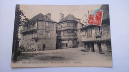 Carte Postale ( U6  ) Ancienne De Chateldon , Maison Du 16 Emme - Chateldon