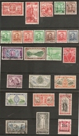 NEW ZEALAND 1936 - 1951 FINE USED COLLECTION OF SETS ON 2 SCANS Cat £39+ - Lots & Serien
