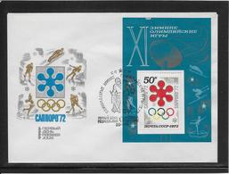 Thème Hockey Sur Glace  - Jeux Olympiques - Sports - Enveloppe - Hockey (su Ghiaccio)