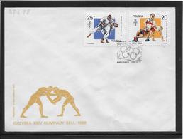 Thème Judo  - Jeux Olympiques - Sports - Enveloppe - Judo