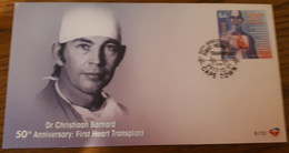 South Africa / FDC / Medicine / Anniversary Of The First Hearth Transplation - Covers & Documents