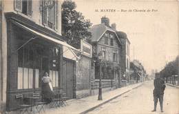 78-MANTES- RUE DU CHEMIN DE FER - Mantes La Jolie