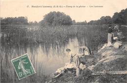 78-MONTFORT-L'AMAURY- ETANG DE LA PLAINE, LES LAVEUSES - Montfort L'Amaury
