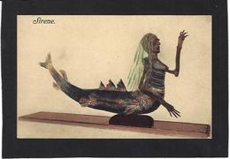 CPA Sirène Mermaid  Femme Women Non Circulé - Märchen, Sagen & Legenden