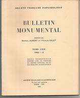 Société Française D'archéologie BULLETIN MONUMENTAL Tome CXIX- 1961 - 2  (119 E Année) - Percevan